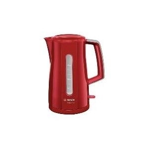 Bosch CompactClass TWK3A014 - Wasserkocher - 1,7 Liter - 2400 W - Rot/Grau (TWK 3A014)