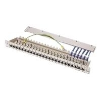 TELEGAERTNER Patchpanel Cat6 24Port RJ45 1HE 48,3cm 48,30cm (19) grau J02023A0050 Ohm26.11.0526)