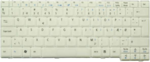 Acer - Ersatztastatur Notebook - US Acer - Ersatztastatur Notebook - US