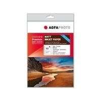 AgfaPhoto - Einseitig beschichtets Fotopapier, matt - A4 (210 x 297 mm) - 130 g/m2 - 50 Blatt (AP13050A4M)
