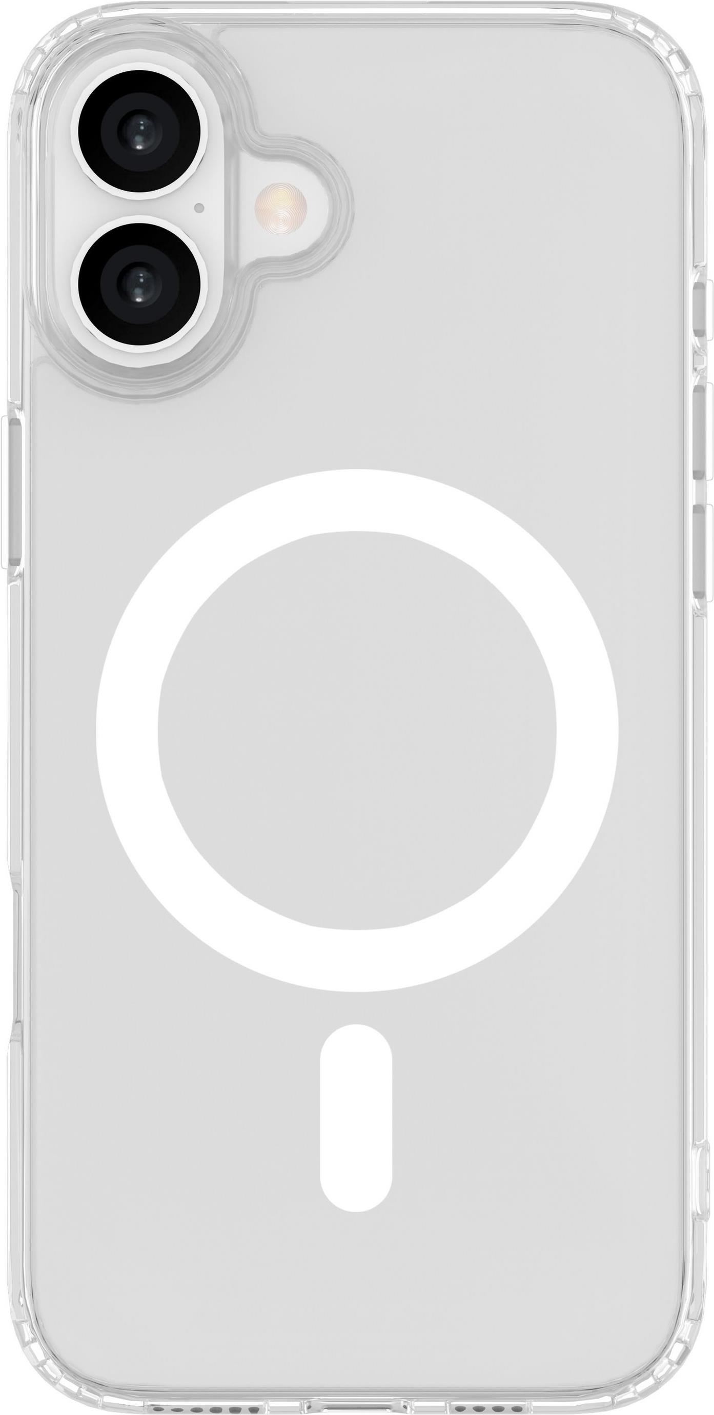 eSTUFF ES67141050 custodia per cellulare 155 cm 6.1 Cover Trasparente (Cover for INFINITE GRS OSLO iPhone 16 - Clear Magnetic C