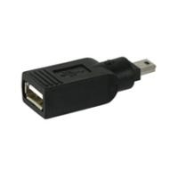 Wentronic Goobay USB 2.0 Hi-Speed Adapter, USB 2.0-Buchse (Typ A) - USB 2.0-Buchse (Typ A) > USB 2.0 Mini-Stecker (Typ B, 5-Pin) (50970)