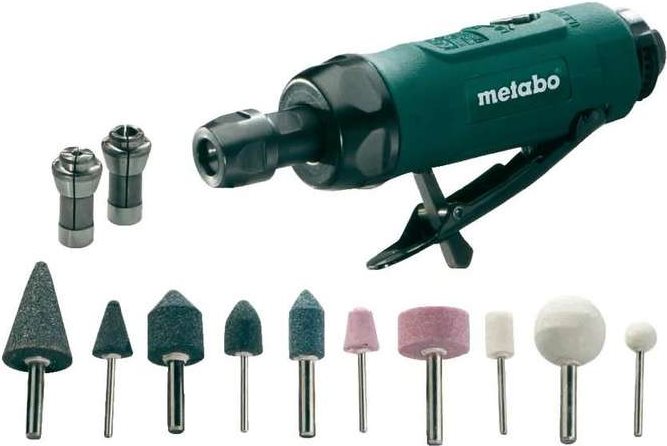 Metabo 604116500 smerigliatrice diritta ad aria compressa DG 25 set custodia in plastica