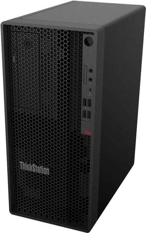 Lenovo ThinkStation P360 - Workstation - Core i7 4,8 GHz - RAM: 32 GB - HDD: 1.000 GB NVMe - NVIDIA GeForce RTX 3000 - USB 3.0 - Tower - Windows 11 Professional (30FM00CGGE)