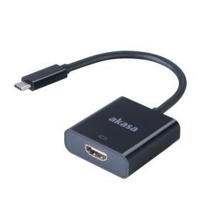 Akasa - Externer Videoadapter - USB Type-C - HDMI (AK-CBCA04-15BK)