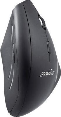 Perixx PERIMICE-608 - Mouse - Per destrimani - ottico - 6 pulsanti - wireless - 24 GHz - ricevitore wireless (USB) - nero