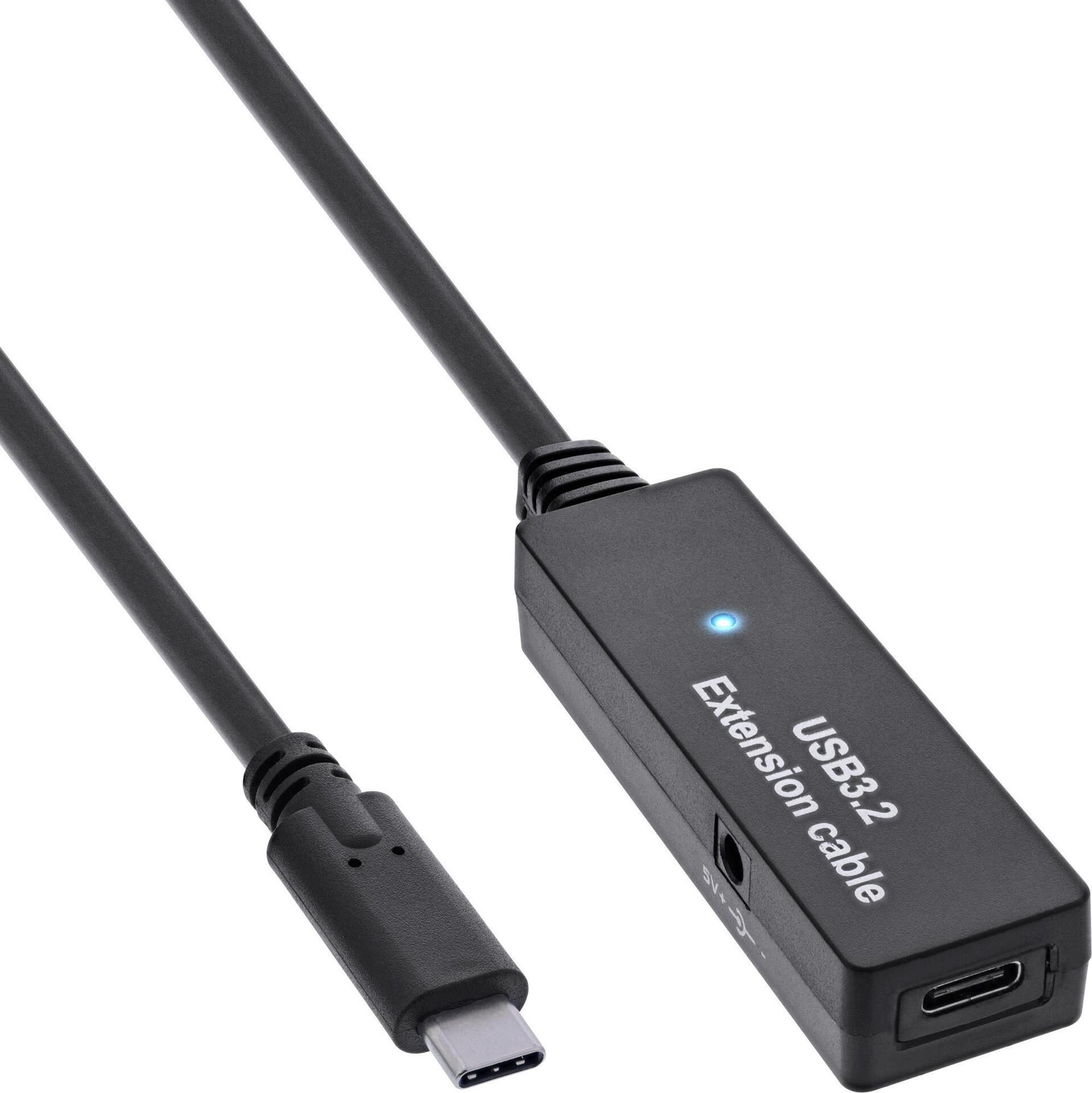 Prolunga attiva USB 3.2 Gen.1 - da USB-C maschio a USB-C femmina - 5 m