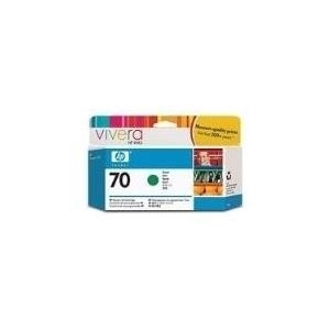 HP 70 - 130 ml - grün - Original - Tintenpatrone - für DesignJet Z3100, Z3100 GP, Z3100ps GP, Z3200, Z3200ps