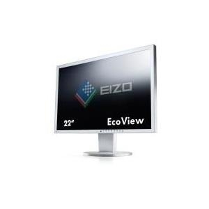 EIZO FlexScan EV2216WFS3-GY - LED-Monitor - 55,8 cm (22) - 1680 x 1050 - TN - 250 cd/m2 - 1000:1 - 5 ms - DVI-D, VGA, DisplayPort - Lautsprecher - Grau (EV2216WFS3-GY)