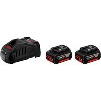 Bosch Werkzeug-Akku GBA + GAL 1880 CV 1600A00B8L 18 V 6 Ah Li-Ion (1600A00B8L)