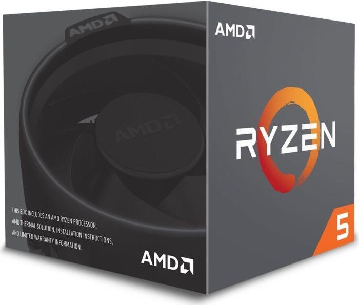 AMD Ryzen 5 2600 - 3.4 GHz - 6 Kerne - 12 Threads - 16 MB Cache-Speicher - Socket AM4 - Box AMD Ryzen 5 2600 - 3.4 GHz - 6 Kerne - 12 Threads - 16 MB Cache-Speicher - Socket AM4 - Box
