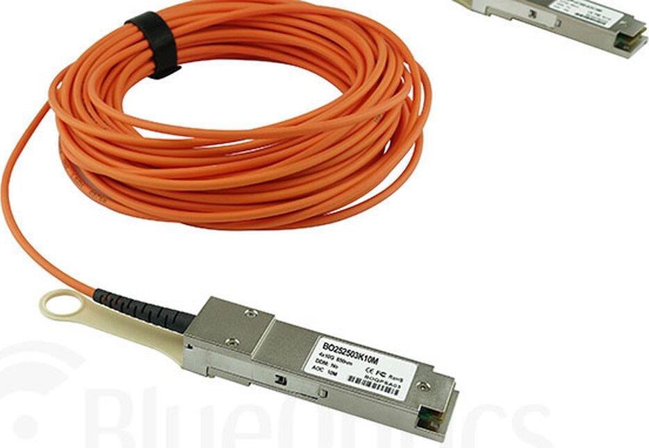 Cavo ottico attivo (AOC) Lenovo QSFP-AOC-3M QSFP BlueOptics compatibile 40GBASE-SR4 Ethernet Infiniband FDR10 3 metri (QSFP-AOC