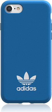 adidas Originals Basic Logo Hard Cover Blue-White, für iPhone 8/7/6s/6, Blister (26775)