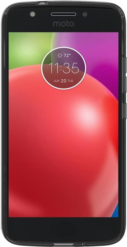 Griffin Incipio NGP PURE - Hintere Abdeckung für Mobiltelefon - Flex2O polymer - Rauch - für Motorola Moto E4 (MT-423-SMK)