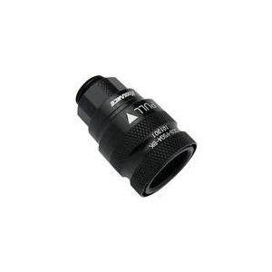 Koolance QD3 Female Quick Disconnect No-Spill Coupling, Male Threaded G 1/4 BSPP - Flüssigkühlsystem Kupplung - Schwarz