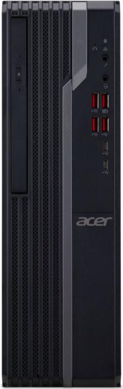 Acer Veriton X6 VX6660G - SFF - 1 x Core i7 9700 / 3 GHz - RAM 16GB - SSD 256GB, HDD 2TB - UHD Graphics 630 - GigE, 802,11ac Wave 2, Bluetooth 5,0 - WLAN: 802,11a/b/g/n/ac Wave 2, Bluetooth 5,0 - Win 10 Pro 64-Bit - Monitor: keiner (DT.VR1EG.007)