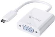 Adattatore PureLink da USB-C a VGA - 1200p - iSeries - bianco - 0,10 m