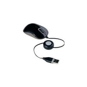 Targus Compact Optical Mouse - Maus - optisch - verkabelt - USB - Grau, Schwarz (AMU75EU)
