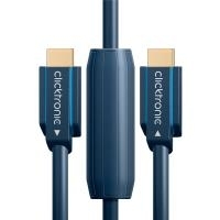 ClickTronic - HDMI mit Ethernetkabel - HDMI (M) bis HDMI (M) - 30 m - Doppelisolierung