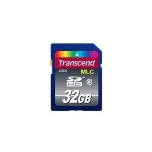 Transcend 32GB SDHC Class 10 Classe 10 (Transcend - Scheda di memoria flash - 32 GB - Class 10 - SDHC)