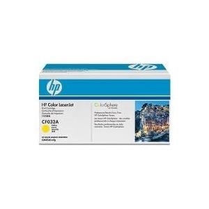 HP Toner CF032A (646A) - Yellow - Kapazität: 12.500 Seiten (CF032A)