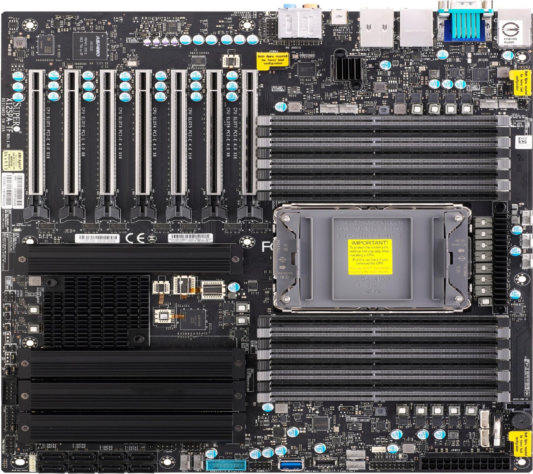 X12SPA-TF - Intel - Presa P - Intel Xeon W - W3300 - DDR4-SDRAM - 4000 GB