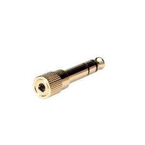ROLINE Gold - Audio-Adapter - Stereohörer 6,35 mm (M) - Mini-Phone Stereo 3.5 mm (W) (11.88.4211)