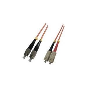 MicroConnect - Patch-Kabel - FC Multi-Mode (M) bis SC multi-mode (M) - 2 m - Glasfaser - 62,5/125 Mikrometer