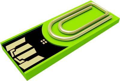 Xlyne Clip/Me USB-Stick 8 GB Grün AutoID_3168968 USB 2.0 (AutoID_3168968)