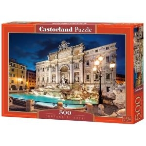 Castorland Fontana di Trevi 500 pcs - Traditionell - Gebäude - Kinder & Erwachsene - 9 Jahr(e) - Junge/Mädchen - Innenraum (52332)