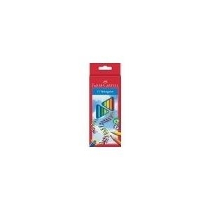 Faber-Castell 116512 - Fixed - Holz - Mehrfarben - Multi - Dreieckig - Pappkarton (116512)