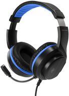 Deltaco GAM-127 cuffia e auricolare Cablato Casco Giocare Nero, Blu (Deltaco Gaming Headset for PlayStation 5 - Black/Blue)