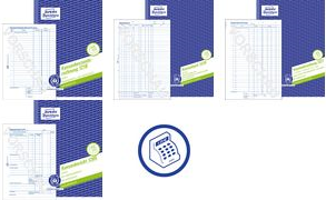 AVERY Zweckform modulo libro "contabilità di cassa" A4 - per il mercato D / A - 1 pezzo (1227)