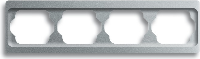 Busch Jaeger 1754-0-4129 Wandplatte/Schalterabdeckung Titan (1754-0-4129)
