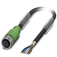 Phoenix Contact Sensor-/Aktor-Kabel SAC-5P-10,0-PUR/M12FS SH Inhalt: 1 St. (1500758)