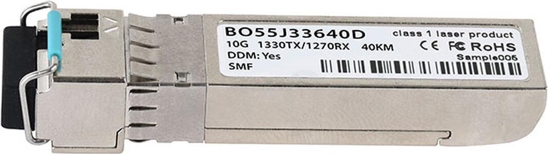 BlueOptics SFP-10G-BX-D-40KM-IB-BO modulo ricetrasmettitore di rete in fibra ottica 10000 Mbit/s SFP (SFP-10G-BX-D-40KM-IB-BO)