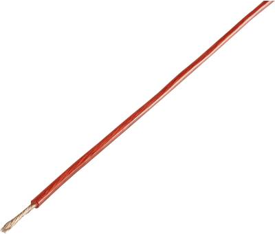 TRU COMPONENTS 1565726 Massekabel 1 x 1.50 mm² Rot 5 m (1565726)