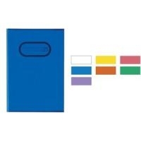 Protettore per notebook HERMA DIN A4 in PP trasparente-assortito con etichetta 2 x trasparente-incolore ciascuno - 10 pezzi (19