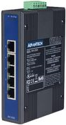ADVANTECH Unmanaged Industrial Ethernet Switch, 5 Port 5 x RJ45 10-100BaseTX Netzwerkanschluss, mit Temperatur- (EKI-2525I-AE)