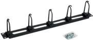Triton RAB-VP-X16-A1 - Kabelmanagement - Schwarz, RAL 9005 - 1U - 48.3 cm (19)