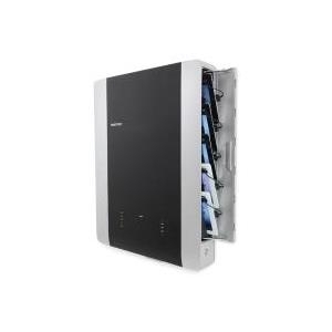 Ergotron Tablet Management Wall Mount 10 - for 30-Pin iPad - Schrankeinheit (2 Wandhalterungen, Befestigungselemente) für 10 Tablets - Schwarz - Wandmontage möglich - für Apple iPad (3. Generation), iPad 1, 2 (DM10-1006-2)