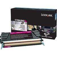 Lexmark - Magenta - Original - Tonerpatrone LCCP, LRP - für C746dn, 746dtn, 746n, 748de, 748dte, 748e (C746A2MG)