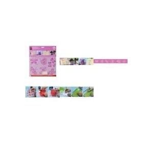 Marabu Motivschablonen-Set Papillons, selbstklebend DIN A5, wieder verwendbar, Reinigung mit Wasser, für Acryl- (027400006)