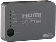 Marmitek Split 312 UHD - Video-/Audio-Splitter - 2 x HDMI - Desktop