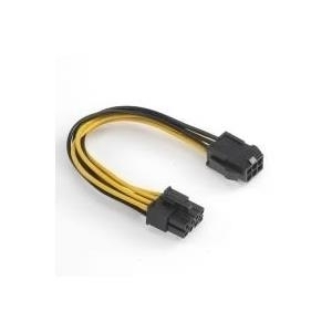 Akasa - Netzteil - PCI-Express-Stromversorgung, 6-polig - Power 8 PIN +12V - 15 cm (AK-CB051)