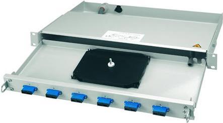Telegärtner LWL,Patchpanel Rangierverteiler,19, 6xLC-Duplex (H02030A0591)