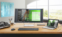 HP Advanced - Tastatur - mit NFC - Dock - Frankreich - Dunkelgrau - für Elite x2 1012 G1 (B-Ware)