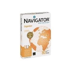 5 CARTA NAVIGATOR organizer 2 ri A4 80gr 500FG 210X297mm