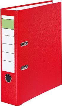 Ordner 10077907 DIN A4 80mm PP rot (10077907)