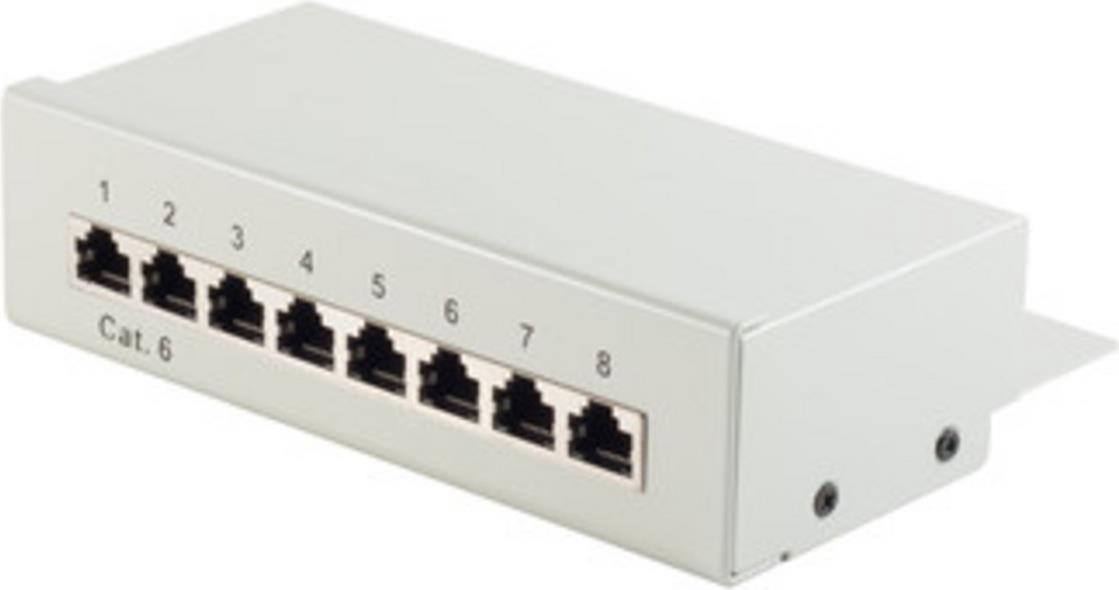 S-Conn 75060 - Cat6 - RJ-45 - Cat6 - Grigio - Metallo - 160 mm (75060)